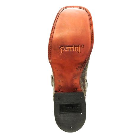 Ferrini Men’s Sport Rust Crocodile Cowboy Boots